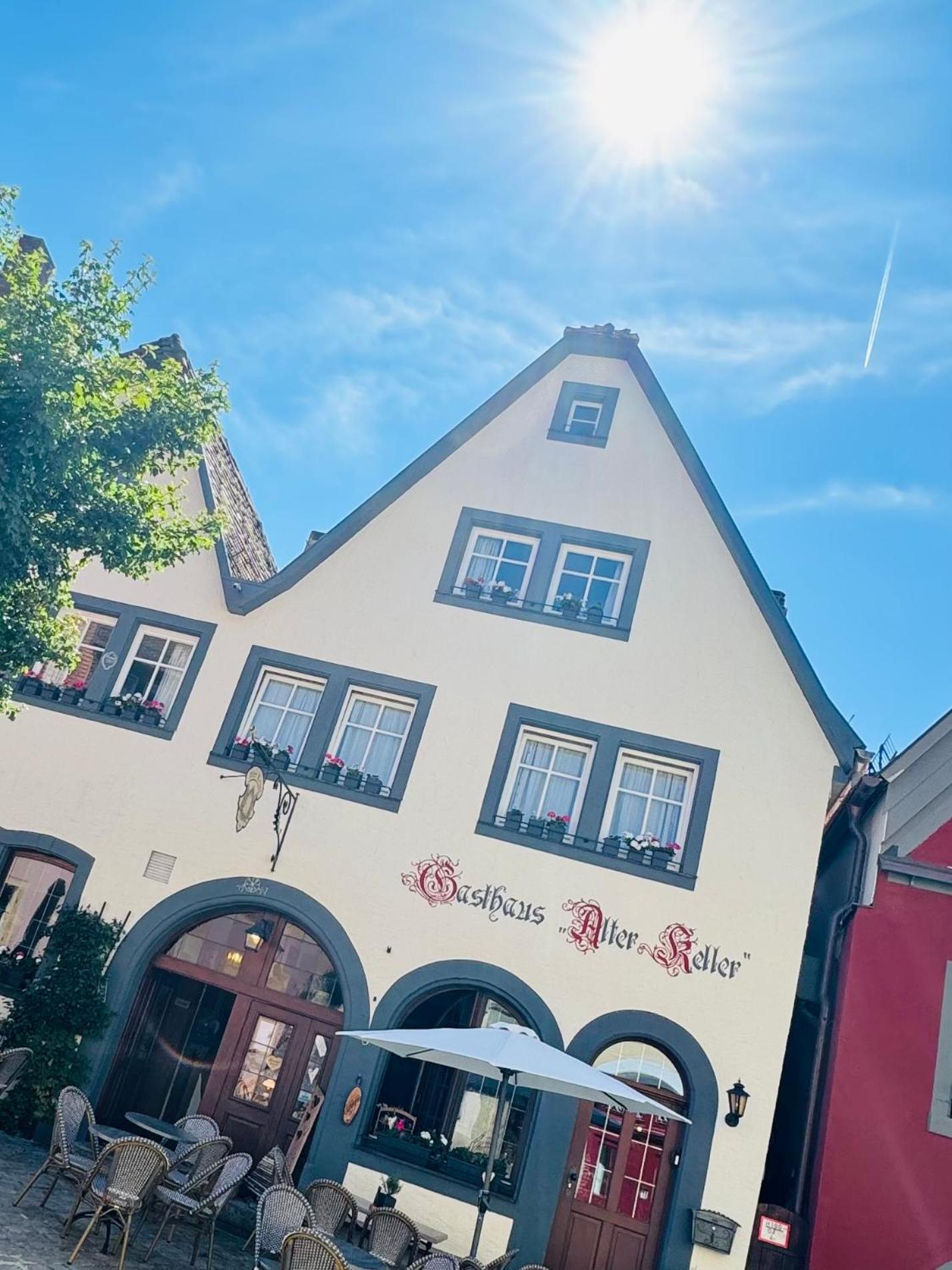 Gaestehaus Alter Keller Ротенбург-на-Таубері Екстер'єр фото