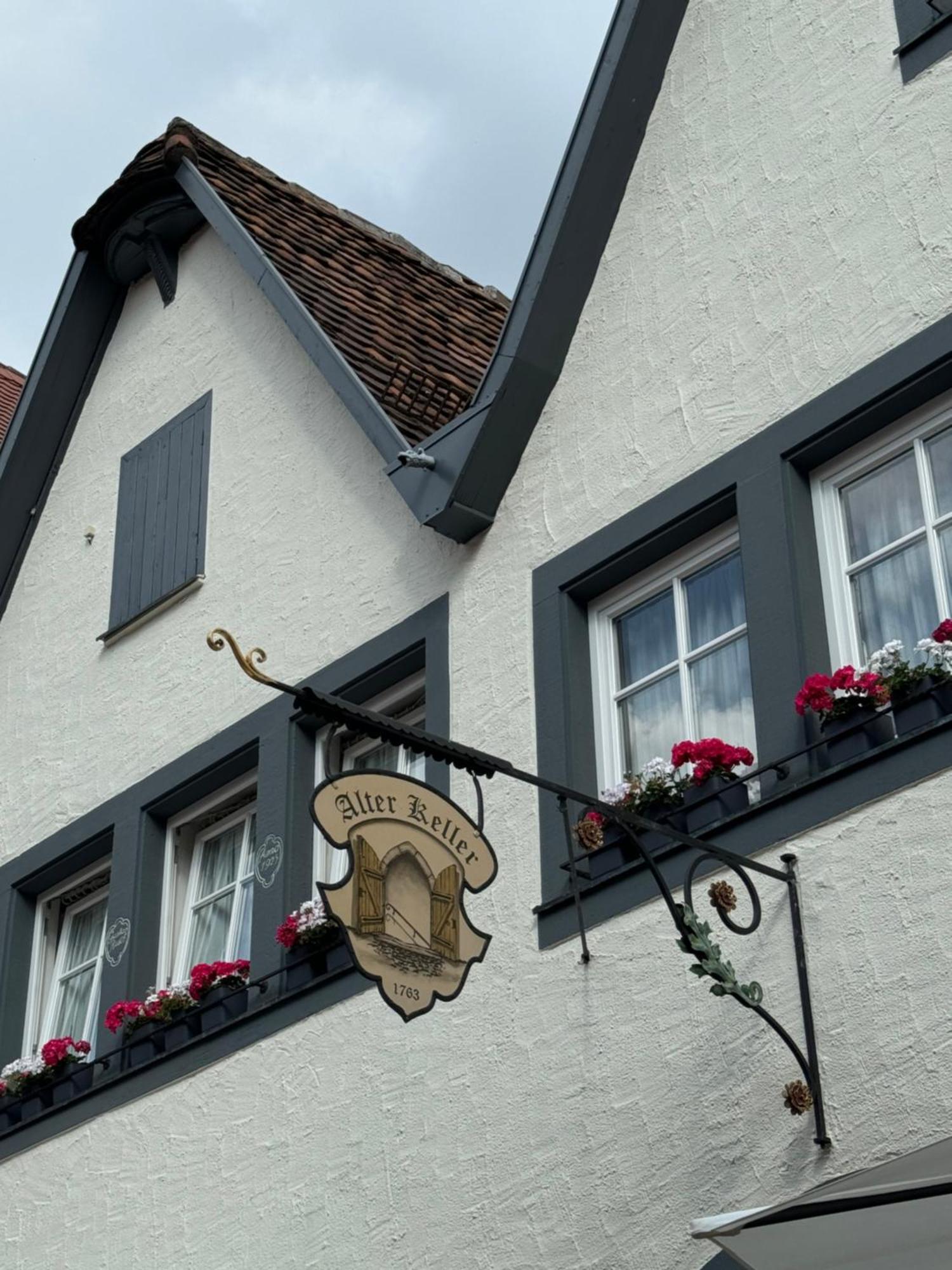 Gaestehaus Alter Keller Ротенбург-на-Таубері Екстер'єр фото