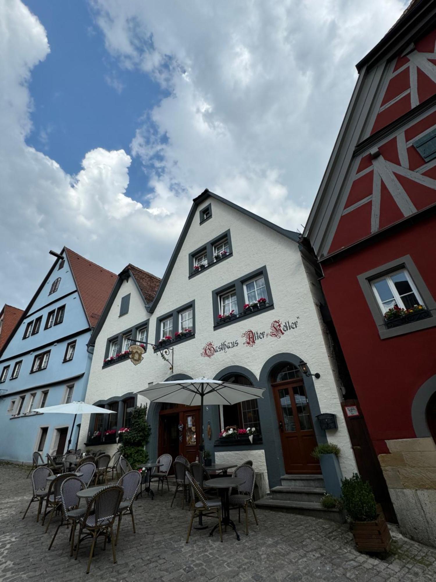 Gaestehaus Alter Keller Ротенбург-на-Таубері Екстер'єр фото