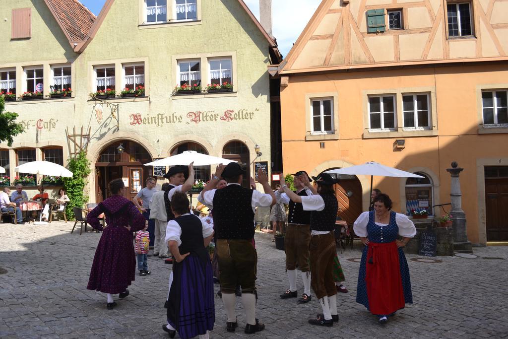 Gaestehaus Alter Keller Ротенбург-на-Таубері Екстер'єр фото